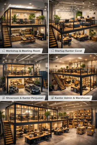 Mezzanine Ruang Kantor di Matraman