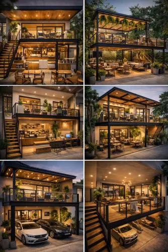 Mezannine Cafe Modern di Matraman