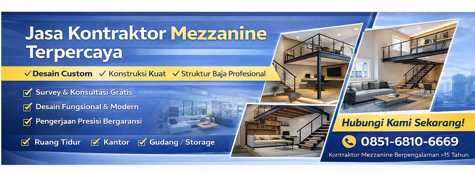 Jasa Pembuatan Mezzanine matraman Bergaransi